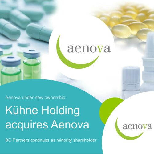 Kühne Holding übernimmt Pharma-Auftragshersteller Aenova von BC Partners