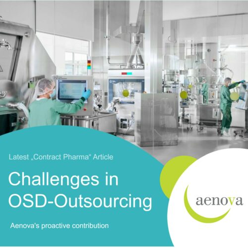 OSD outsourcing: challenges and approaches to solutions (article "Contract Pharma")