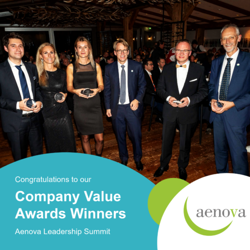 Aenova CEO Awards for outstanding value orientation