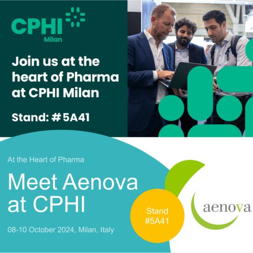 08/10/2024 Meet Aenova at CPHI 2024 in Milan Aenova Group