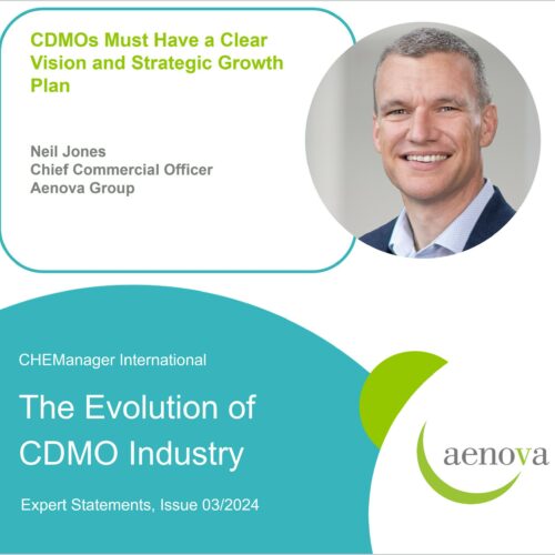 Aenova Statement on the Evolution of the CDMO Industry